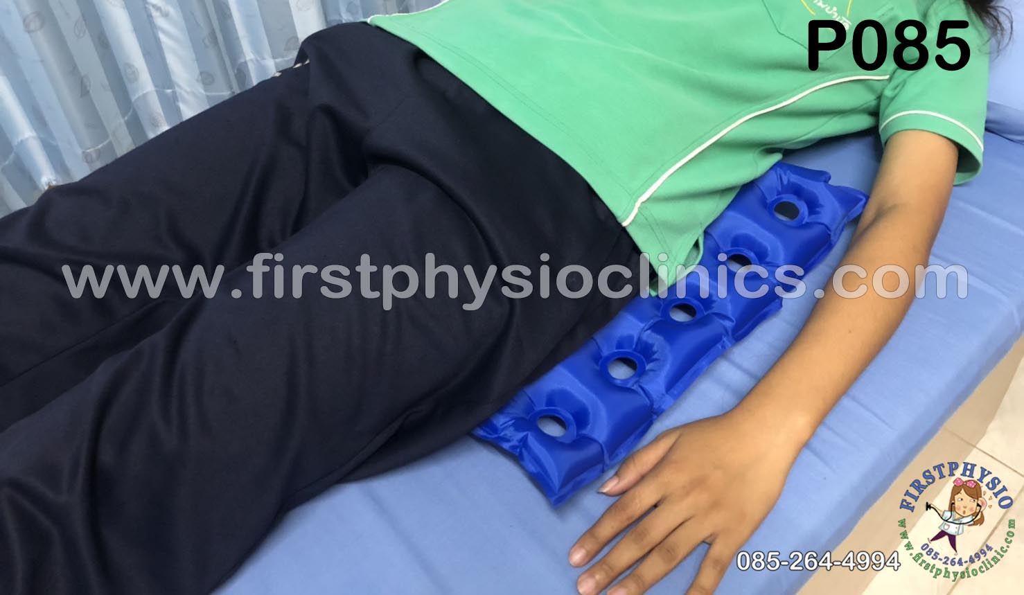 FIRSTPHYSIO เบาะกันแผลกดทับ เบาะรองแผลกดทับ เบาะรองนั่ง เบาะลมรังผึ้งรองนั่ง รถเข็น ป้องกันแผลกดทับ