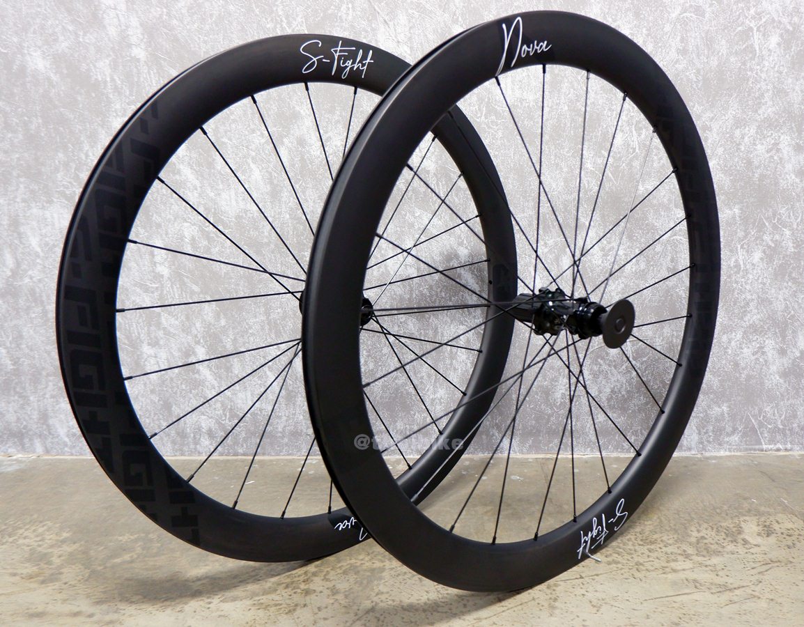 ล้อจักยานเสือหมอบคาร์บอนแบบดิสเบรค S-FIGHT NOVA7