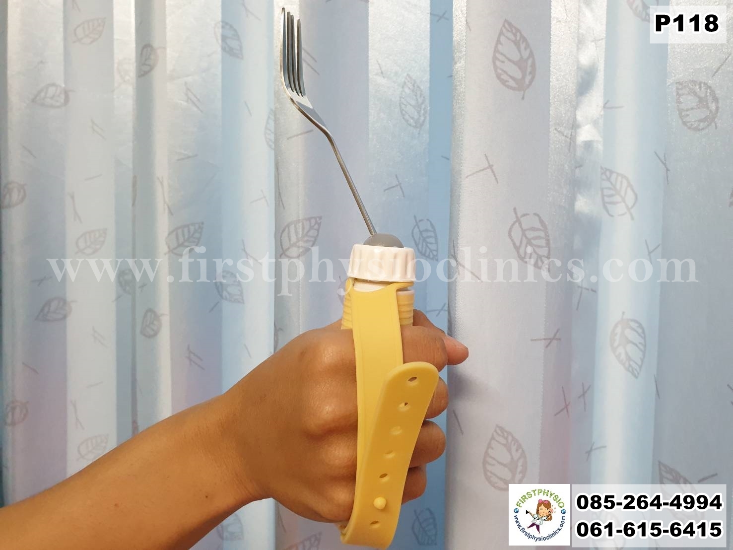 ส้อมผู้ป่วยมือไม่มีแรง/อุปกรณ์ฝึกมือ/กิจกรรมบำบัด/P118