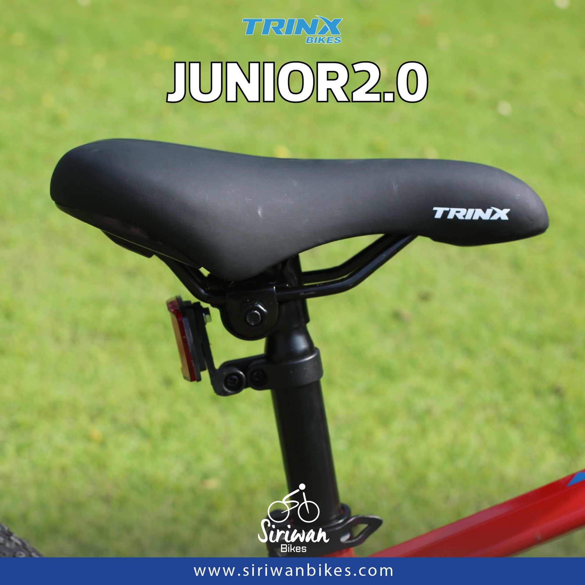 TRINX : JUNIOR 2.0 จักรยานเด็ก MTB อลูฯ 20" ดิสเบรค 7 Speeds