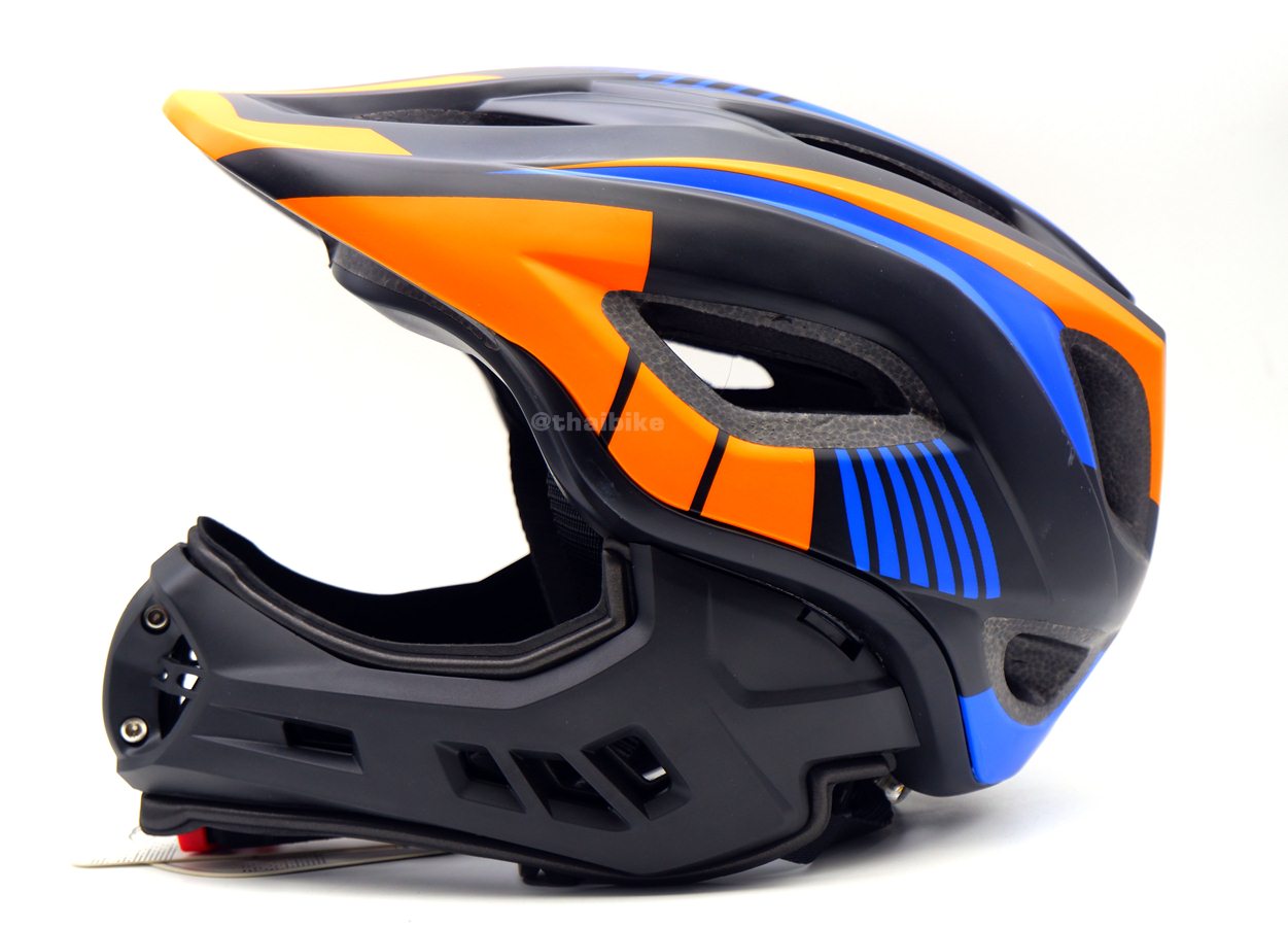 หมวกกันน็อคจักรยานแบบเต็มใบ หมวกผู้ใหญ่ THAIBIKE CIGNA มีกล่อง มีไฟ