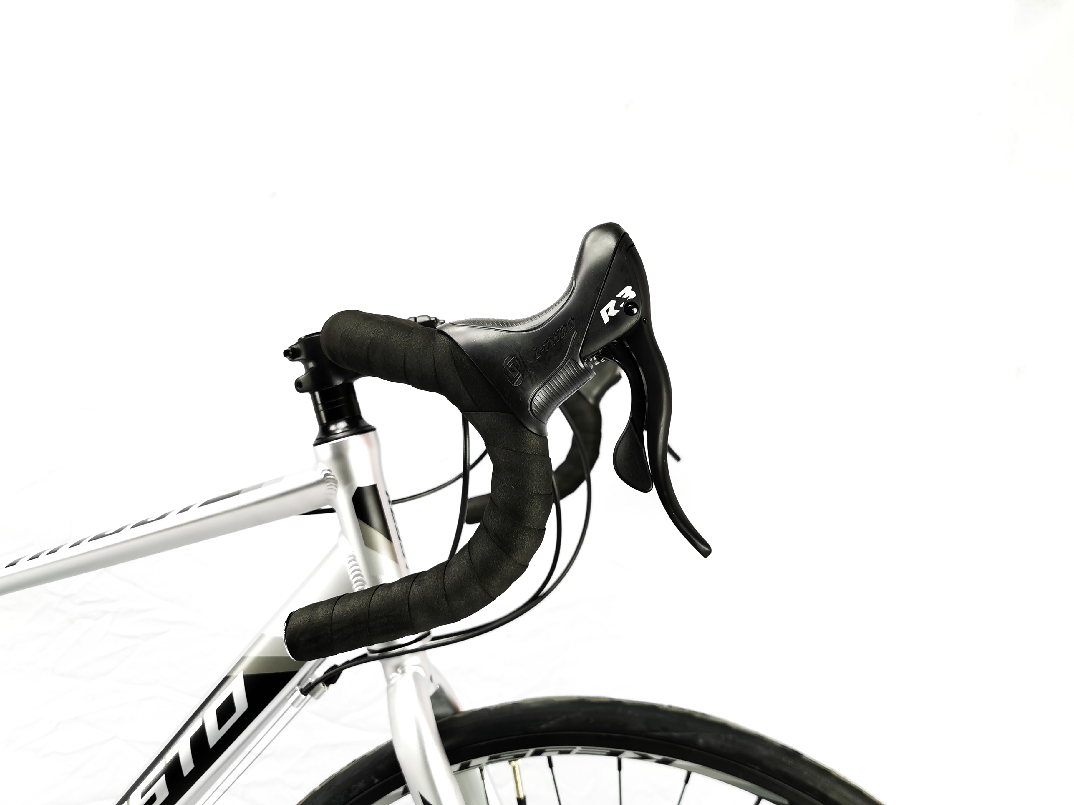 จักรยานเสือหมอบมือตบ RA881 KEYSTO 700C เกียร์ 16 สปีด เฟรมอลูมิเนียม หมอบดิส