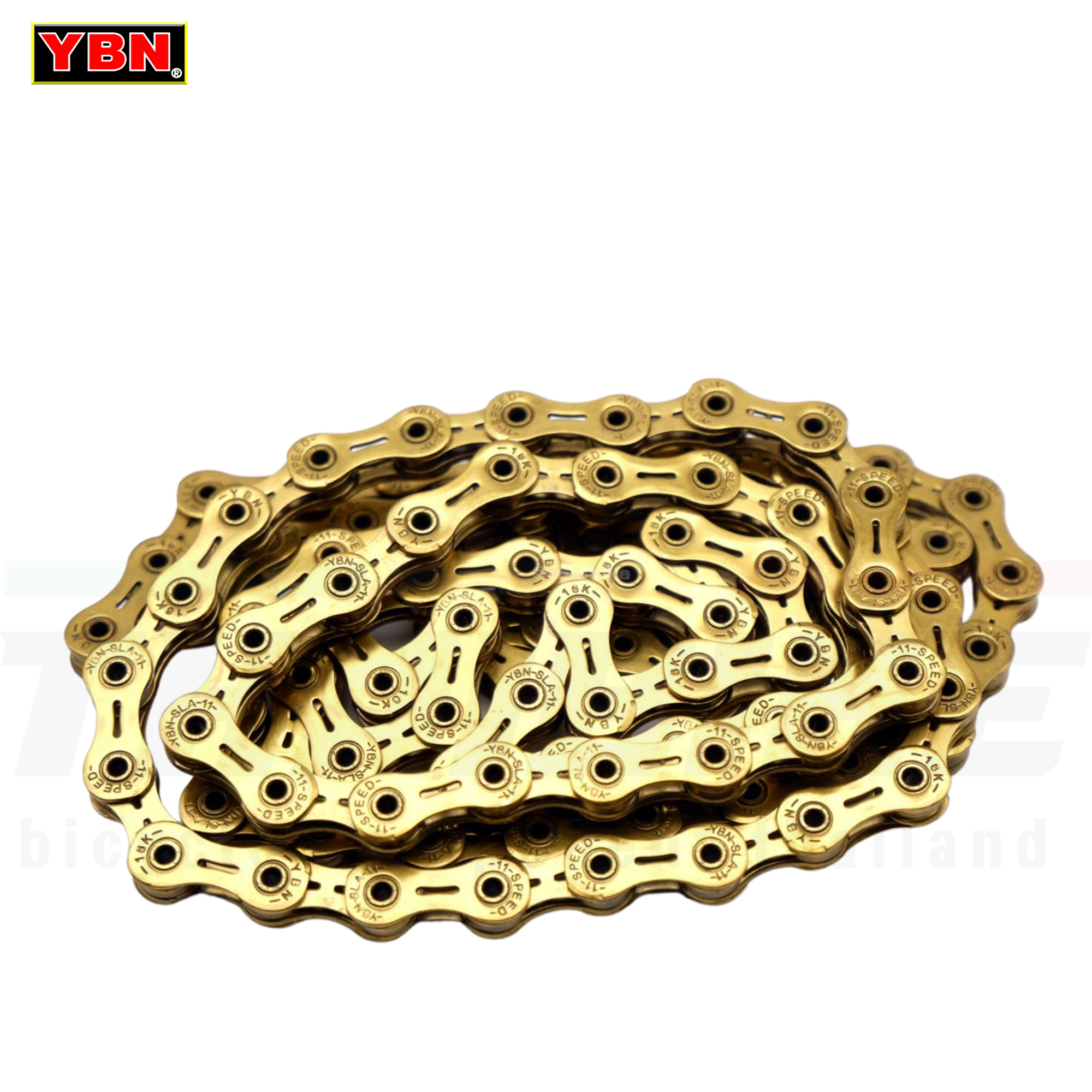 โซ่จักรยานเสือหมอบ เสือภูเขา YBN / 11sp. / 116L (ไทเทเนียม) SLA-110-TIG แถมฟรีปลดเร็ว