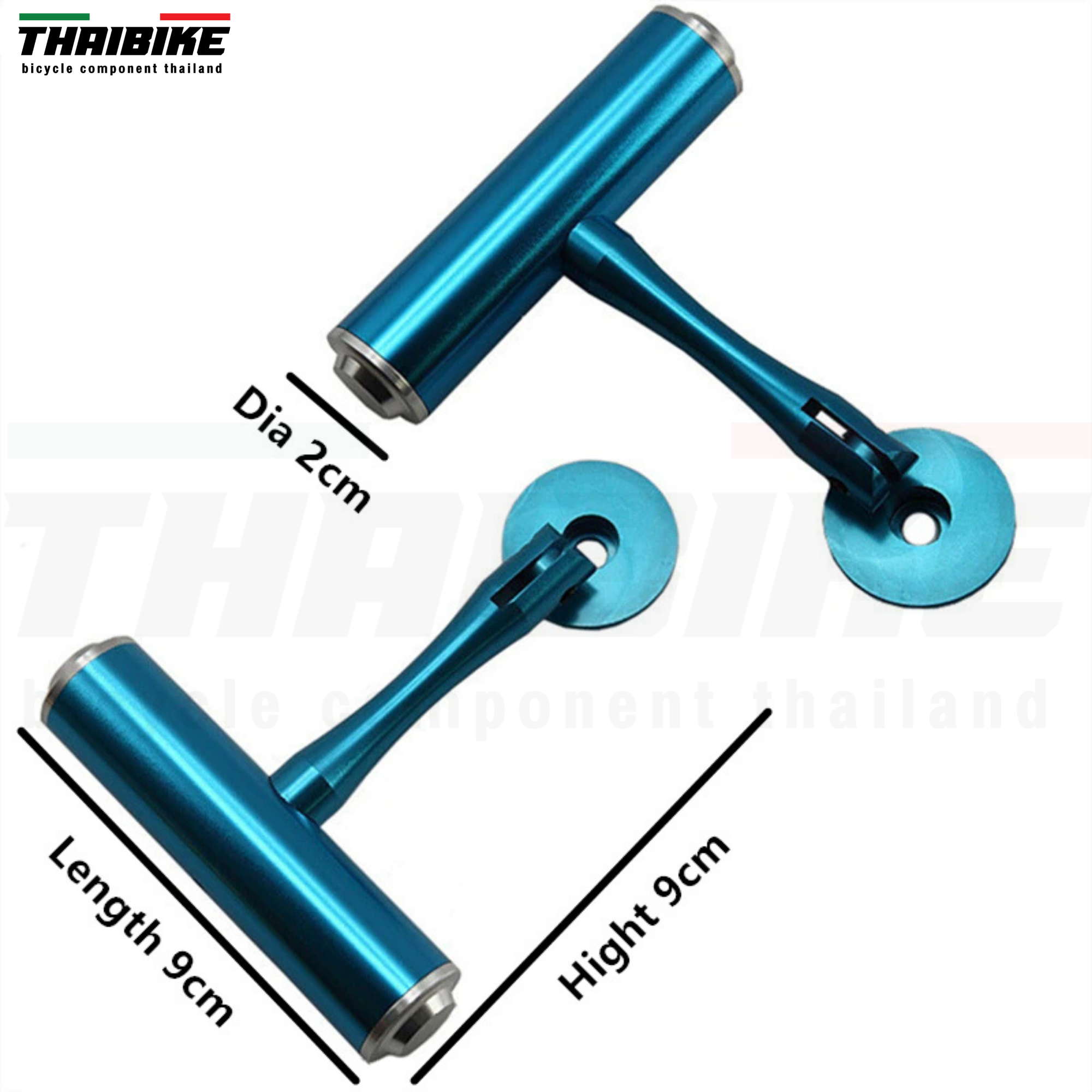 ฝาปิดสเต็มจักรยานแบบที่ยึดไฟ ยึดไมล์ แบบตัว T STEM