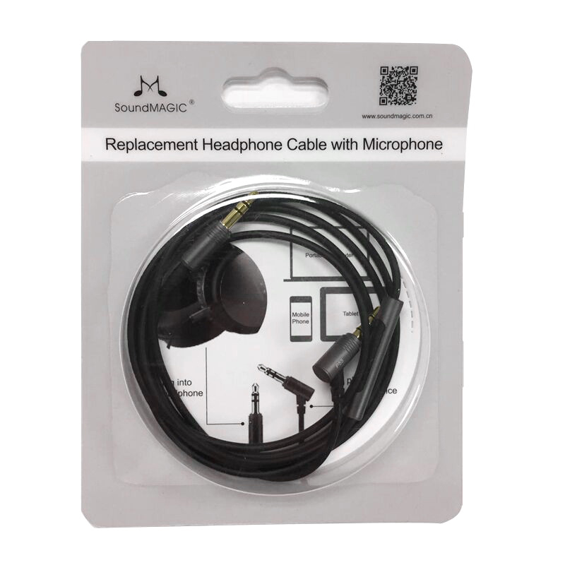 ขายสายเปลี่ยนหูฟัง SoundMAGIC รุ่น Replacement HP สำหรับหูฟัง Headphone ทั่วไปแบบ 3.5mm