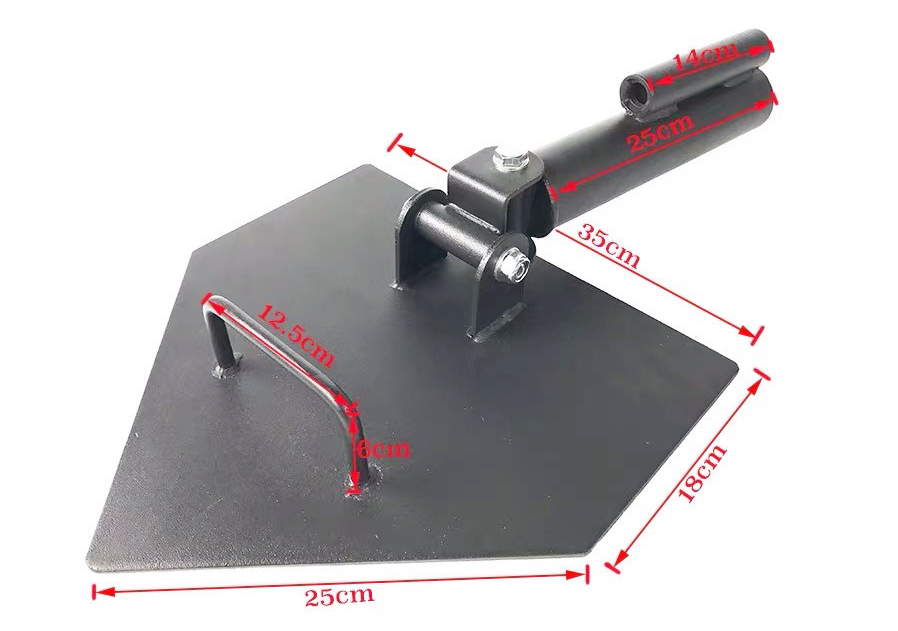 แท่นสวมคานบาร์เบลโอลิมปิค เล่นส่วนหลัง ปีก ไหล่ ใส่บาร์ 1 นิ้ว 2 นิ้ว Landmine Rotational Training Base