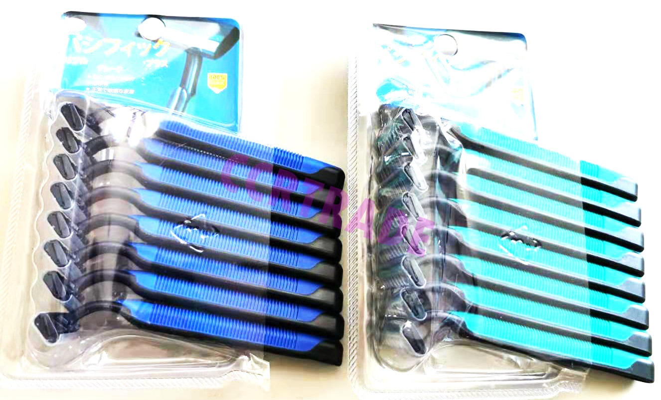 ด้ามโกนหนวด 8 ชิ้นแผง 15.5 ซม.