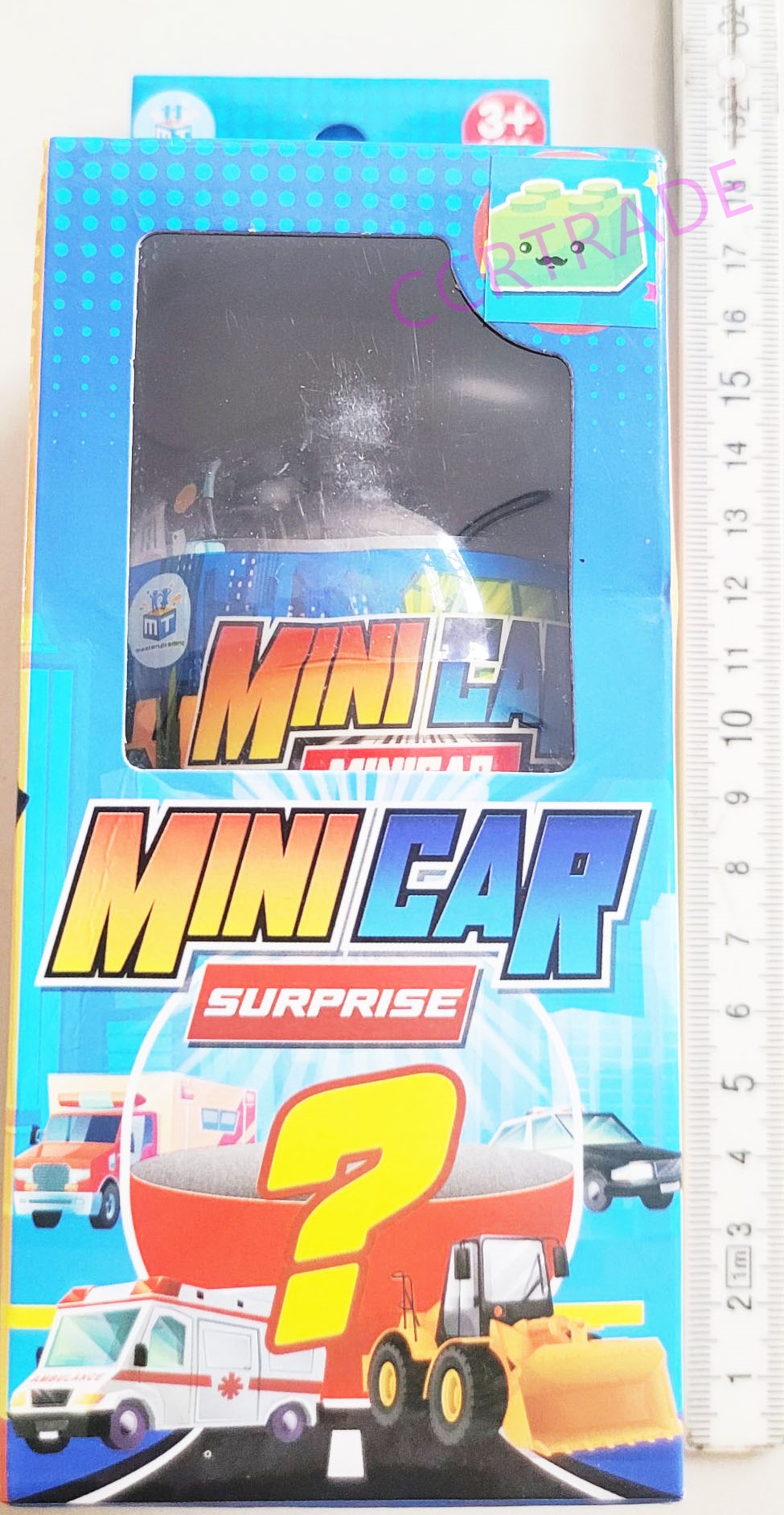 ไข่มินิคาร์เซอร์ไพร์สกล่อง 6.5x17 ซม.(งานห้าง)