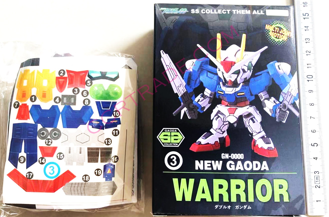 หุ่นฟิกเกอร์กันดั้มยิงกระสุนกล่อง 29 ซม.