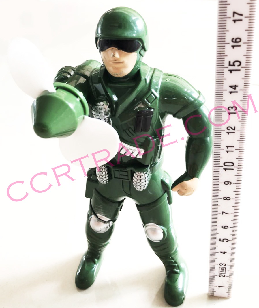 พัดลมทหารขาบีบกล่อง 23 ซม.