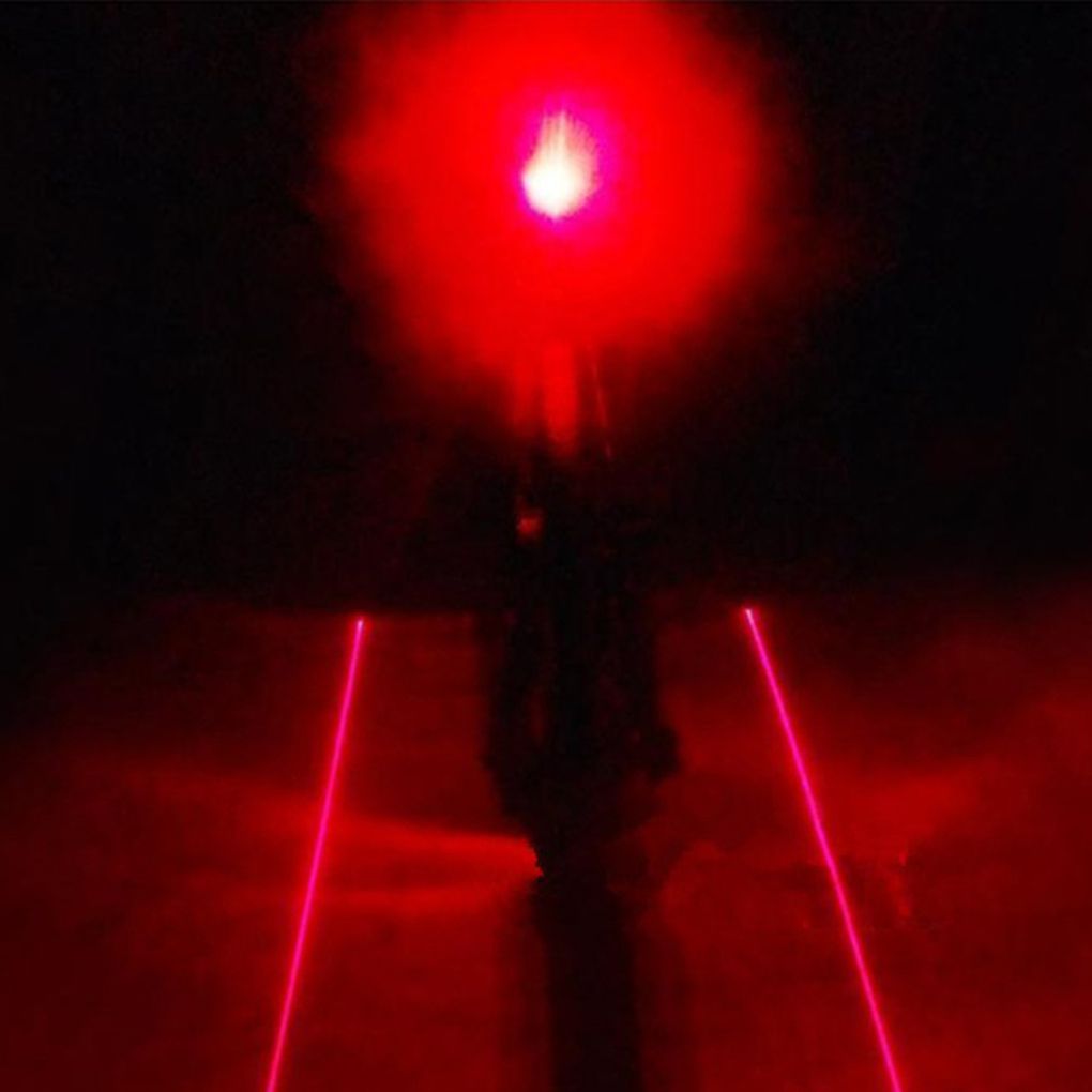 ไฟท้ายจักรยาน พร้อมสร้างเลนส์ ไฟท้ายเลเซอร์