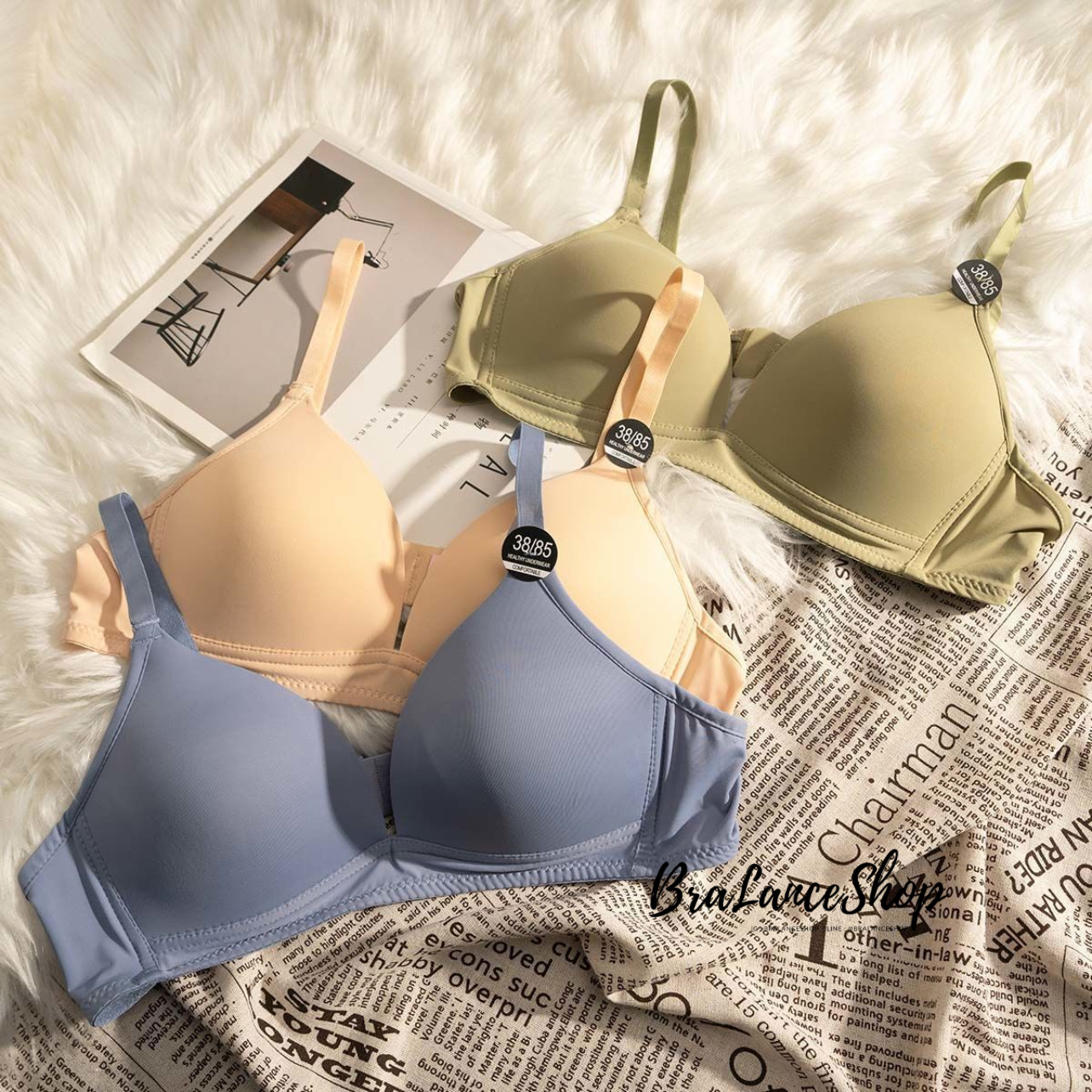 BLS✿957 บราเดี่ยว บราไร้โครง