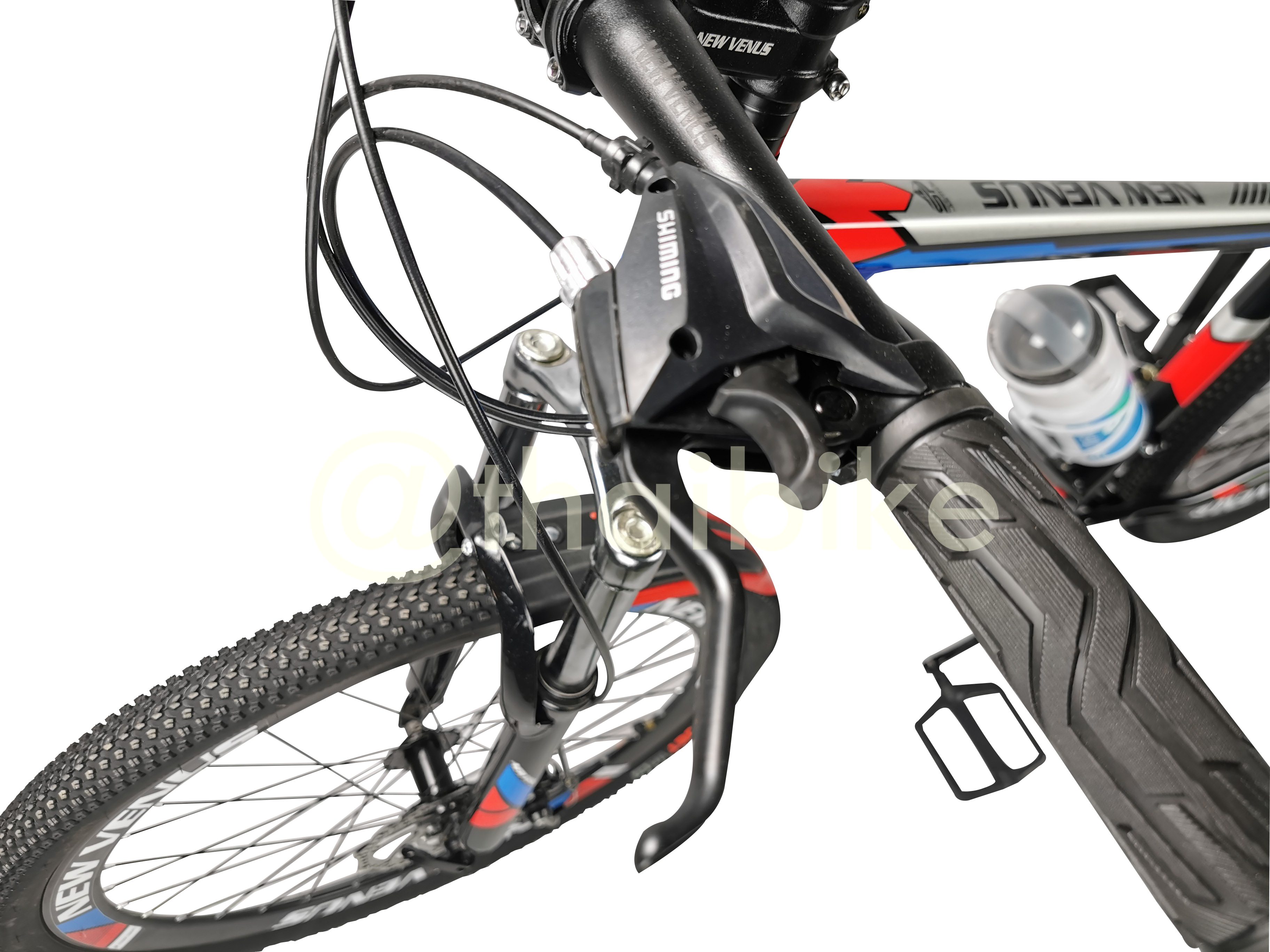 มาใหม่ จักรยานเสือภูเขา NEW VENUS 26 นิ้ว ล้อขอบสูง แถมฟรีขวดน้ำ