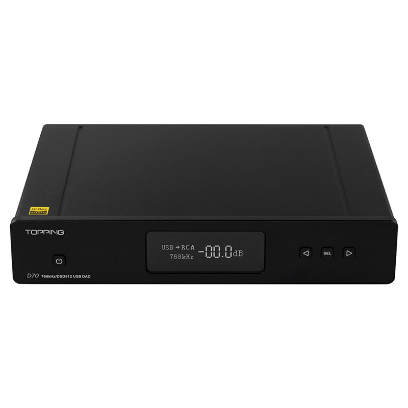 ขาย Topping D70 Full Balanced DAC ชิป XMOS XU208 AK4497 รองรับ DSD512 Native, 32Bit/768kHz, Remote control