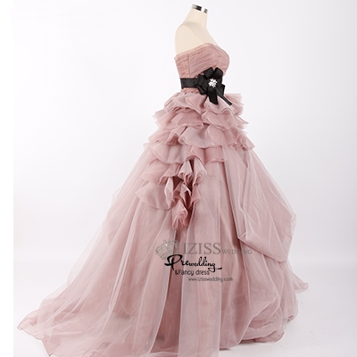 RM042Redvine **งานตัดเกรด Aพร้อมส่งสีแดงเลือดนก สีส้มโอโรส สีน้ำตาลกลีบบัว**ชุดราตรีหรูหรา ชุดแต่งงาน ชุดพรีเวดดิ้งสั่งตัดได้ค่ะ งานเกรดพรีเมี่ยม ตัดเย็บปราณีต สวมใส่สวยงามดุจเจ้าหญิง