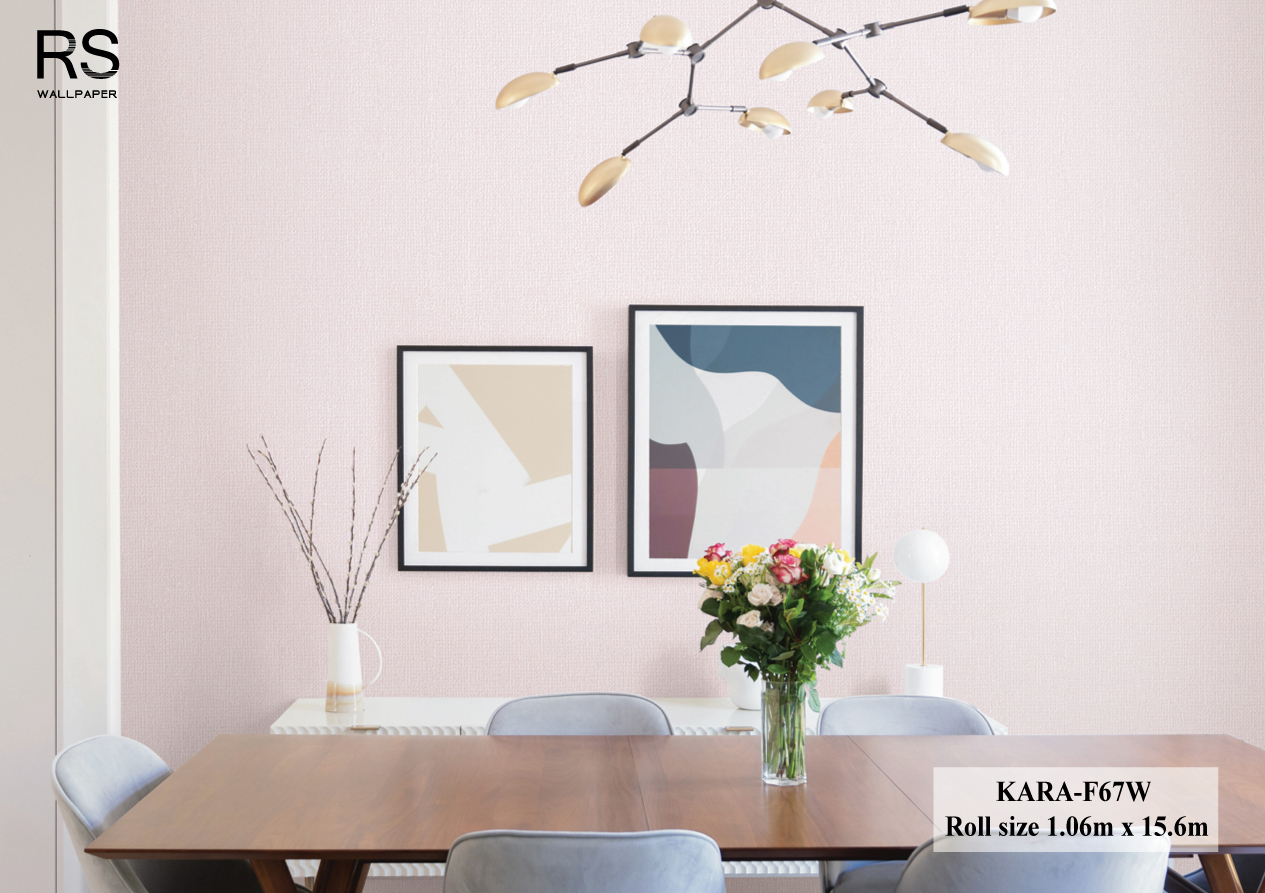 วอลเปเปอร์ สีม่วงอ่อน KARA-F67W