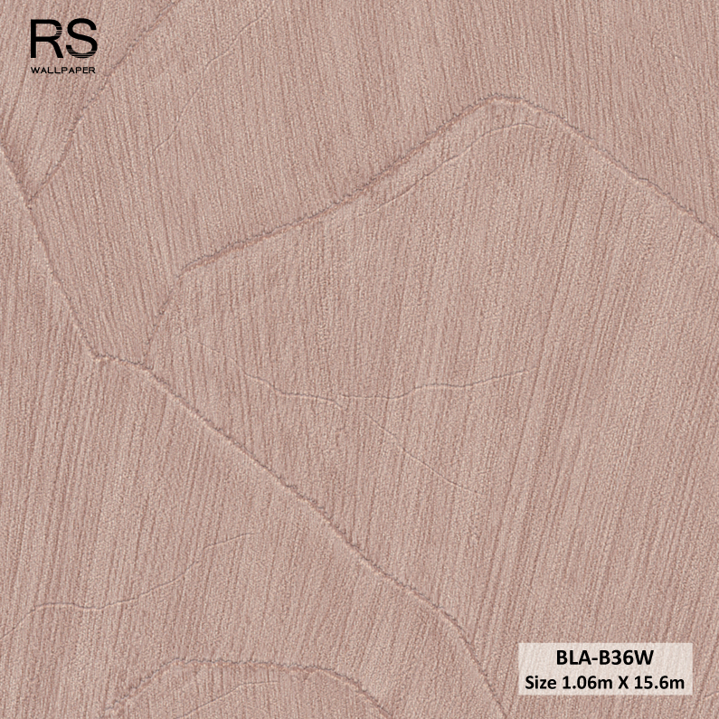 วอลเปเปอร์ ลายหินสีชมพู BLA-B36W