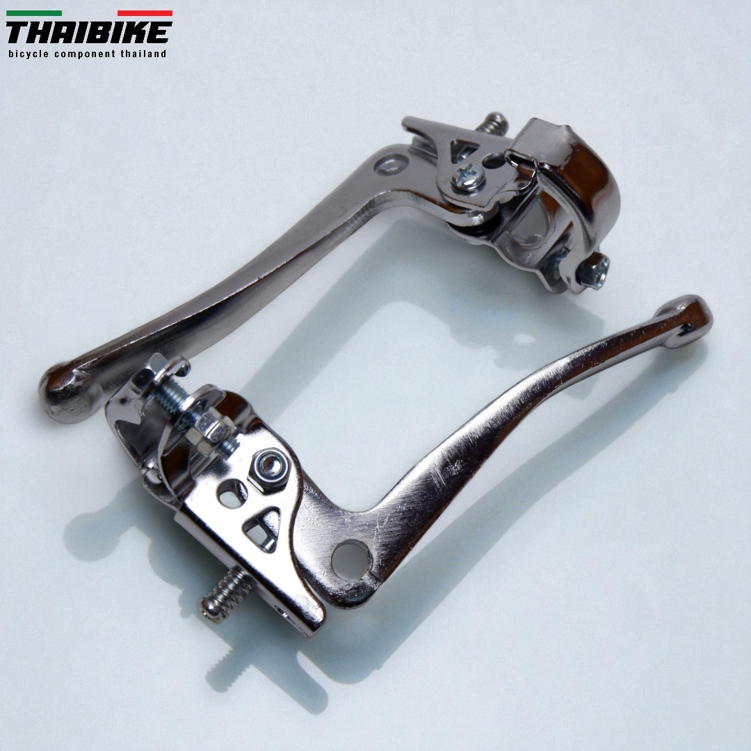 มือเบรกจักรยานโบราณ เหล็กชุบโครเมี่ยมแท้ งานไต้หวันคุณภาพสูง ใส่รถฮัมเบอร์ – ราเล่ห์
