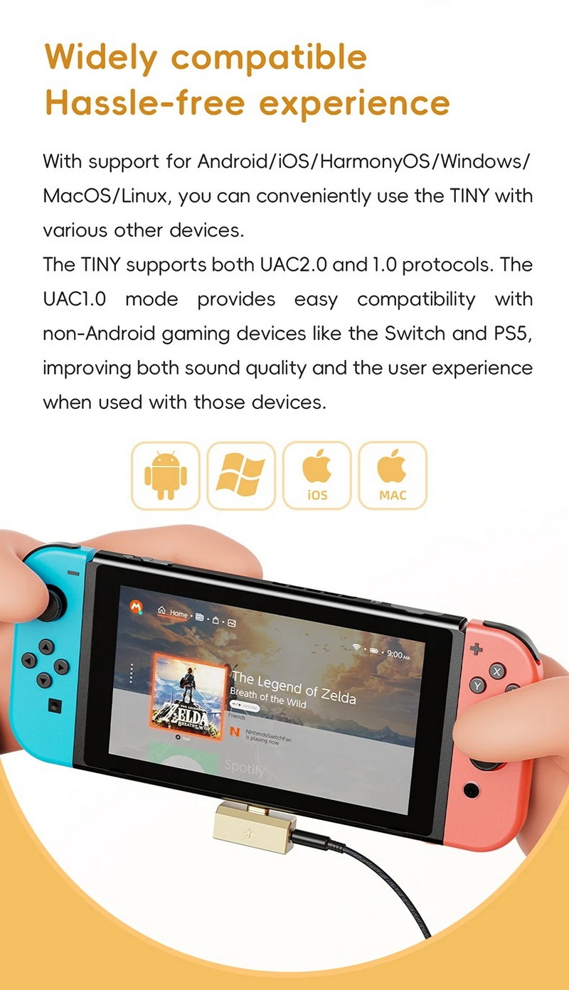 Snowsky Tiny DAC/AMP พกพาจิ๋ว เล็กแต่ทรงพลัง รองรับ PCM 384kHz และ DSD256 ประกันศูนย์ไทย