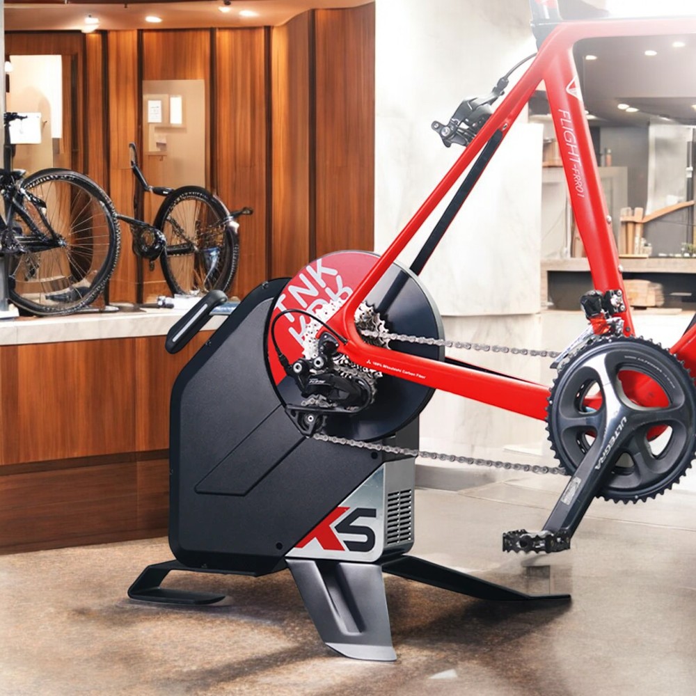 ThinkRider X5 Indoor Smart Trainer Direct Drive เงียบ แรงต้านสูง เชื่อมต่อ ANT+/Bluetooth พร้อม ERG Mode