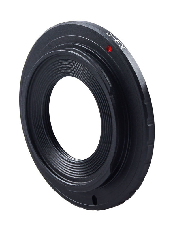C-FX Lens Mount Adapter แปลงเลนส์ CCTV C เมาท์ ให้สามารถใช้งานได้กับกล้อง Fujifilm FX Camera