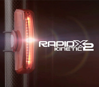 CATEYE : TL-LD710-K RAPID X2 Kinetic ไฟท้าย USB 50 ลูเมน
