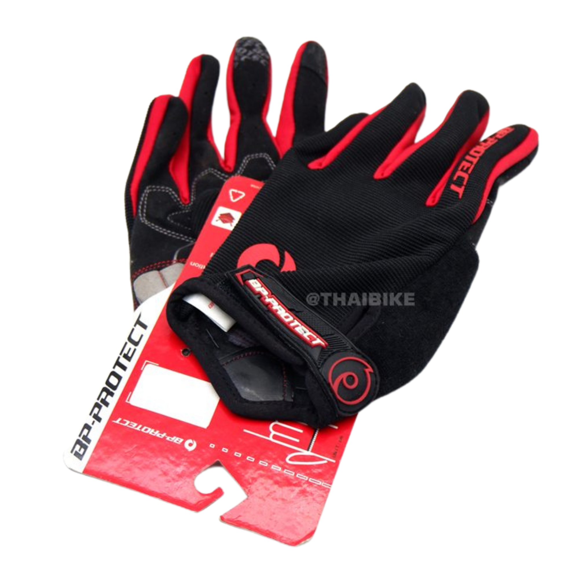 ถุงมือปั่นจักรยานเต็มนิ้ว BP-PROTECT ถุงมือจักรยาน แบบยาว