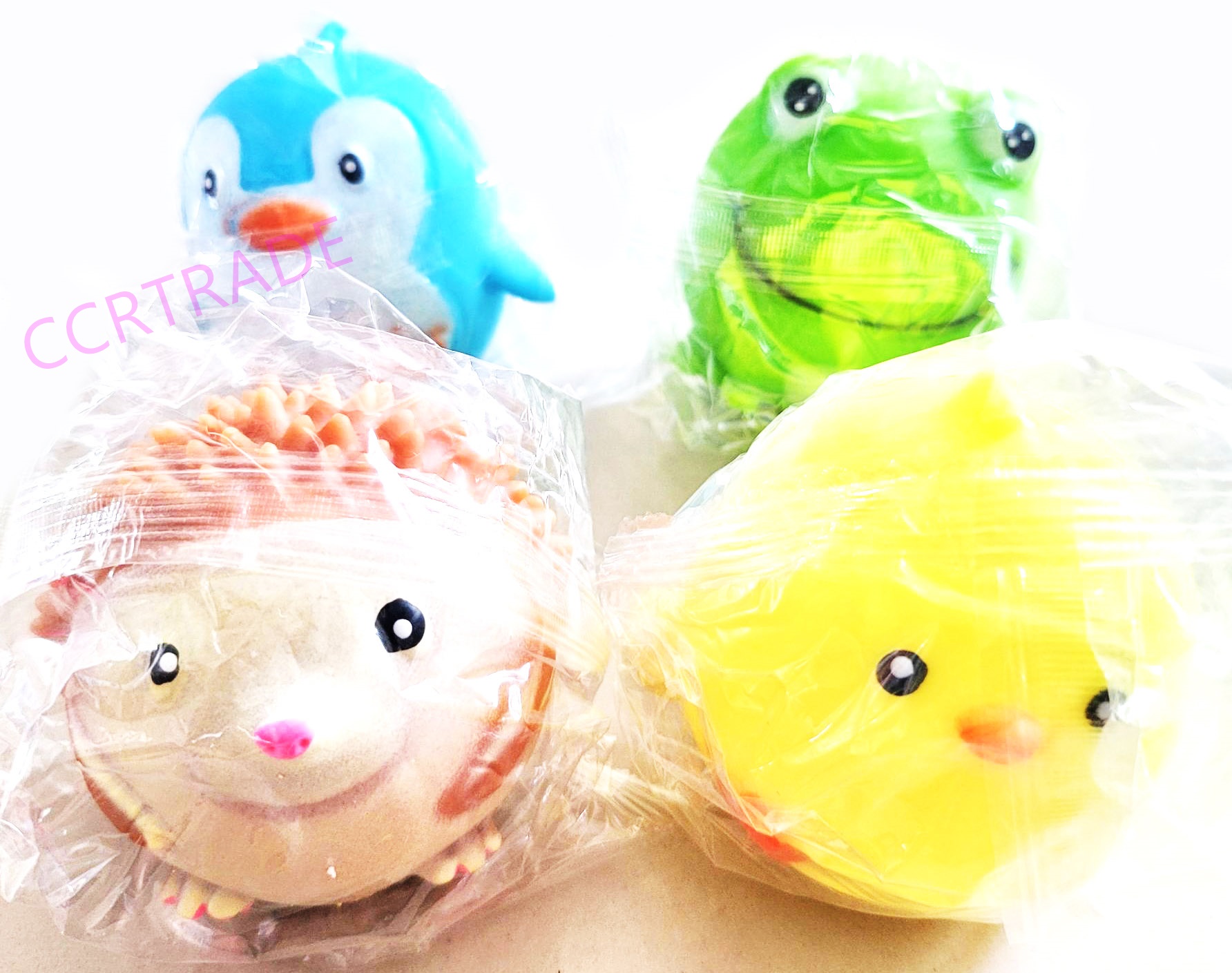 ตุ๊กตาบีบนุ่มนิ่มกล่อง 23.5 ซม.