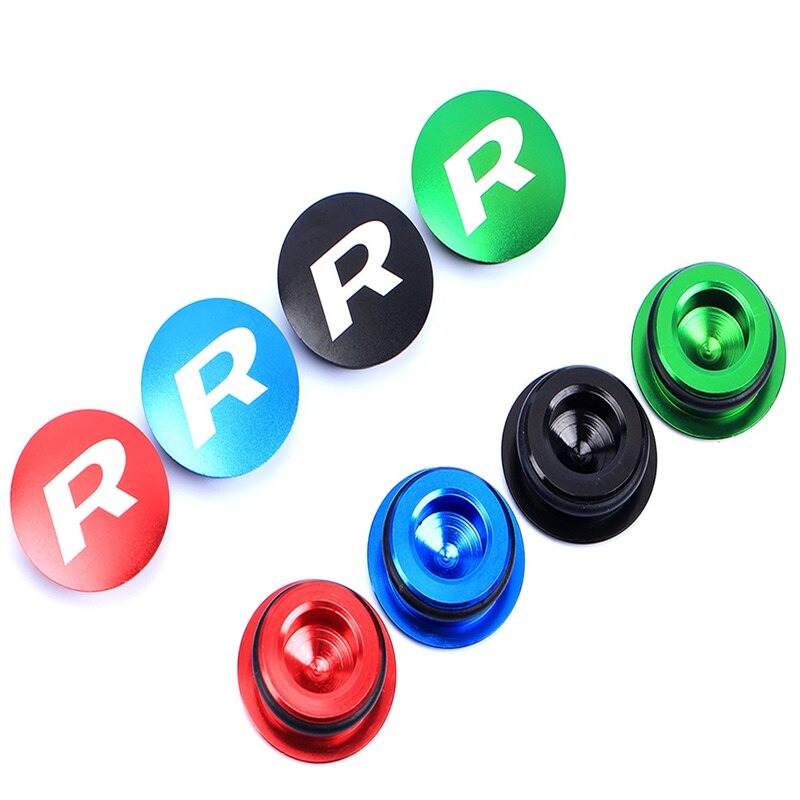 ฝาปิดกะโหลกกลวงจักรยานอลุมิเนียม CNC RISK