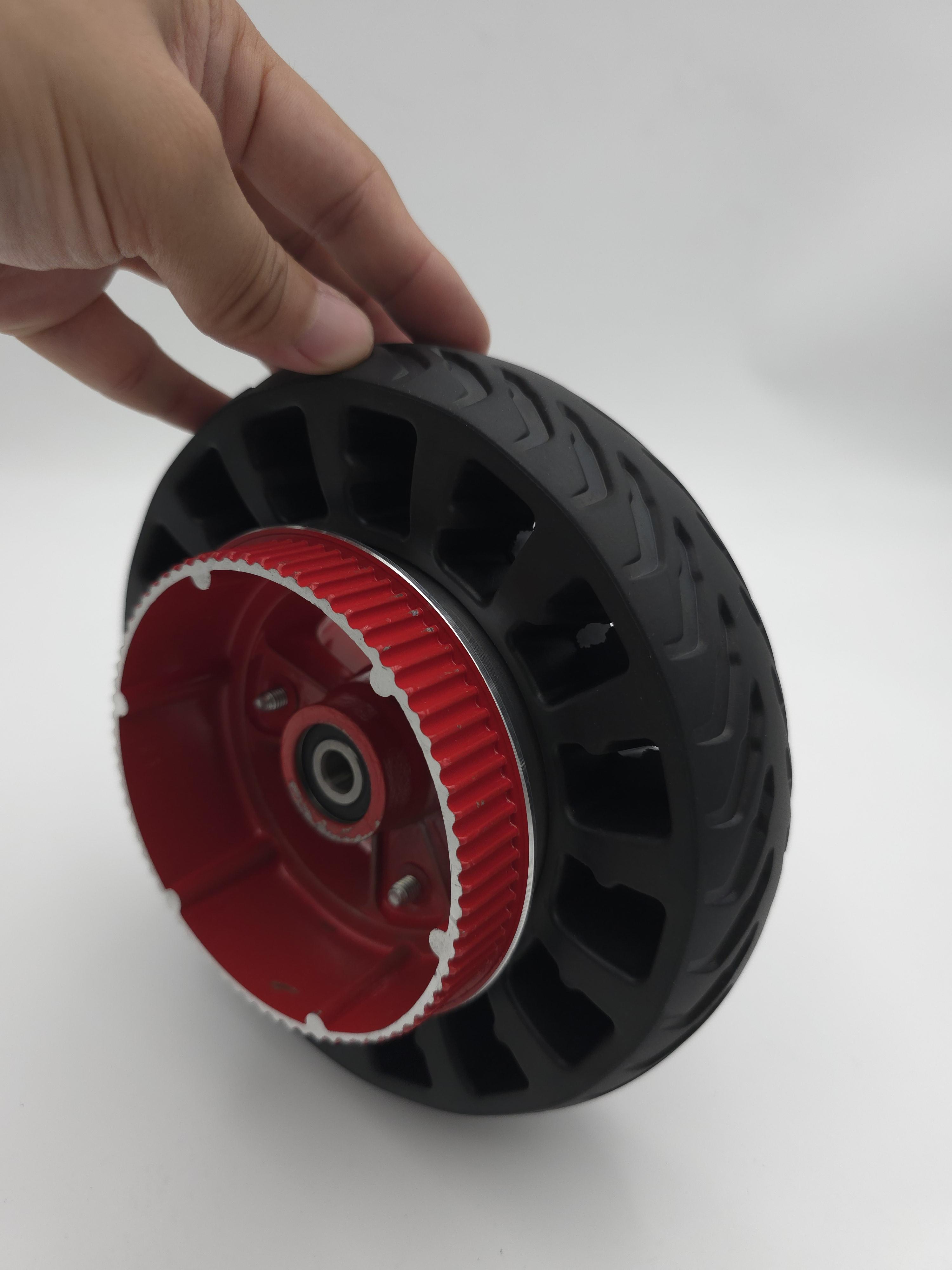 ล้อหลัง พร้อมยางตันจักรยานไฟฟ้า 200x50 สำเนา