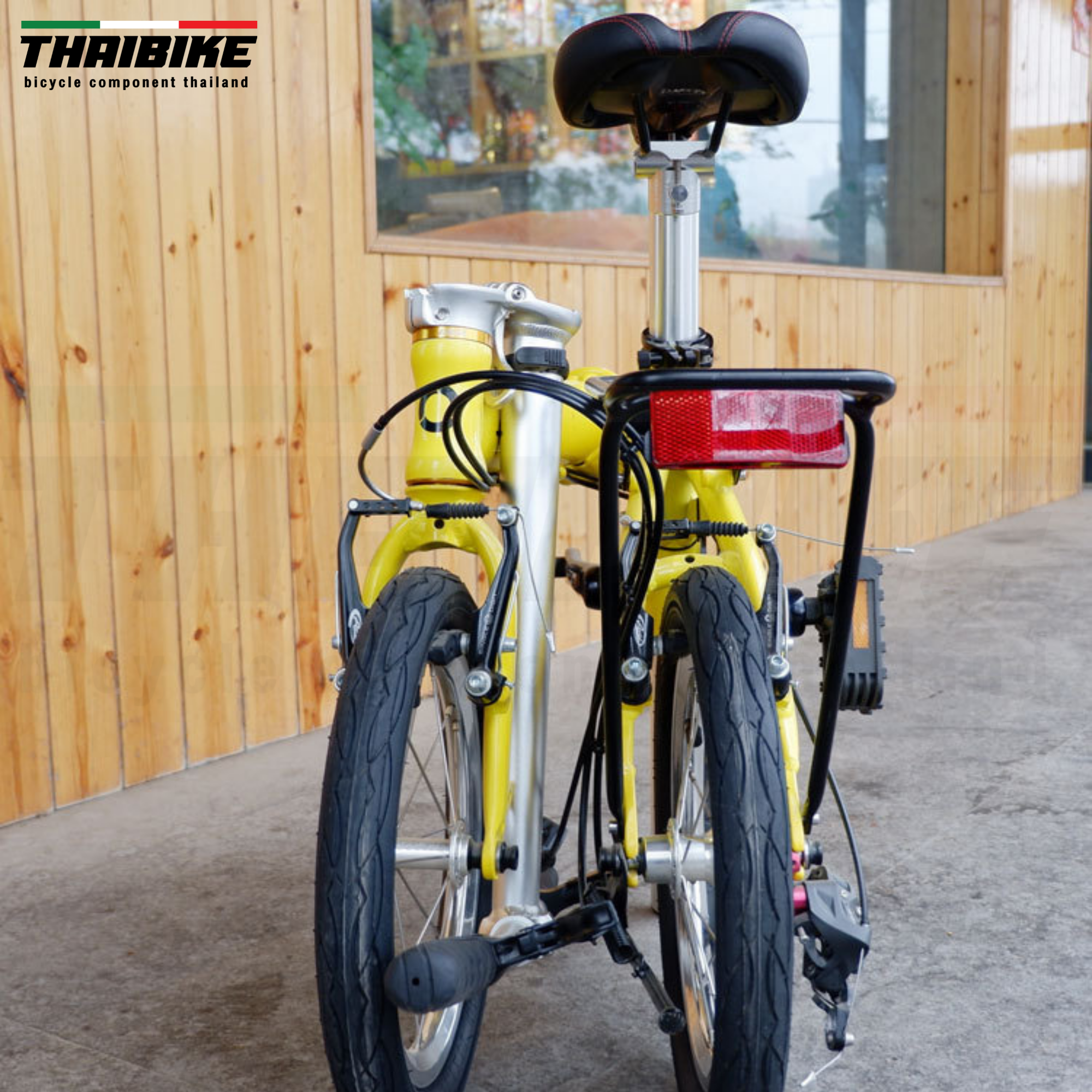 ตะแกรงหลังจักรยานแบบอลุมิเนียมสำหรับล้อ 14 16 นิ้ว THAIBIKE