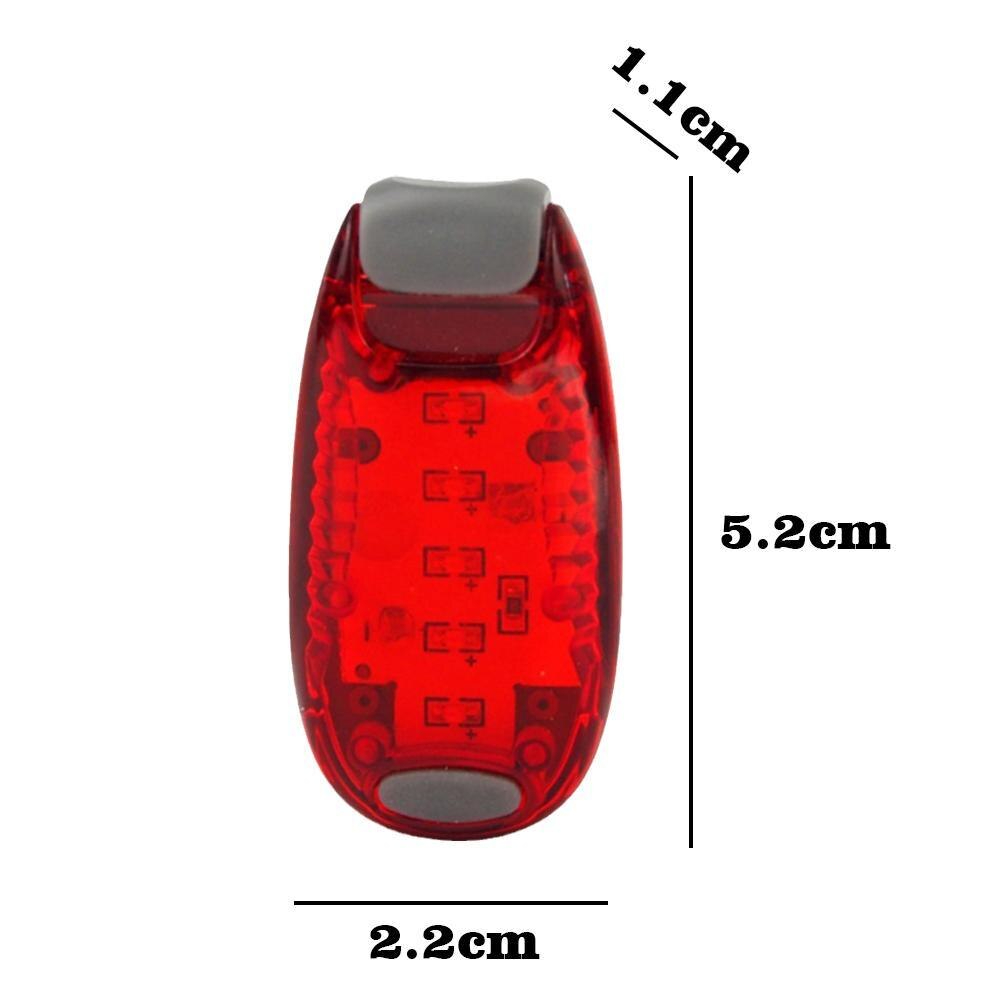 ไฟติดกระเป๋าวิ่ง ไฟท้ายจักรยาน ไฟติดหมวกจักรยาน THAIBIKE HJ-281