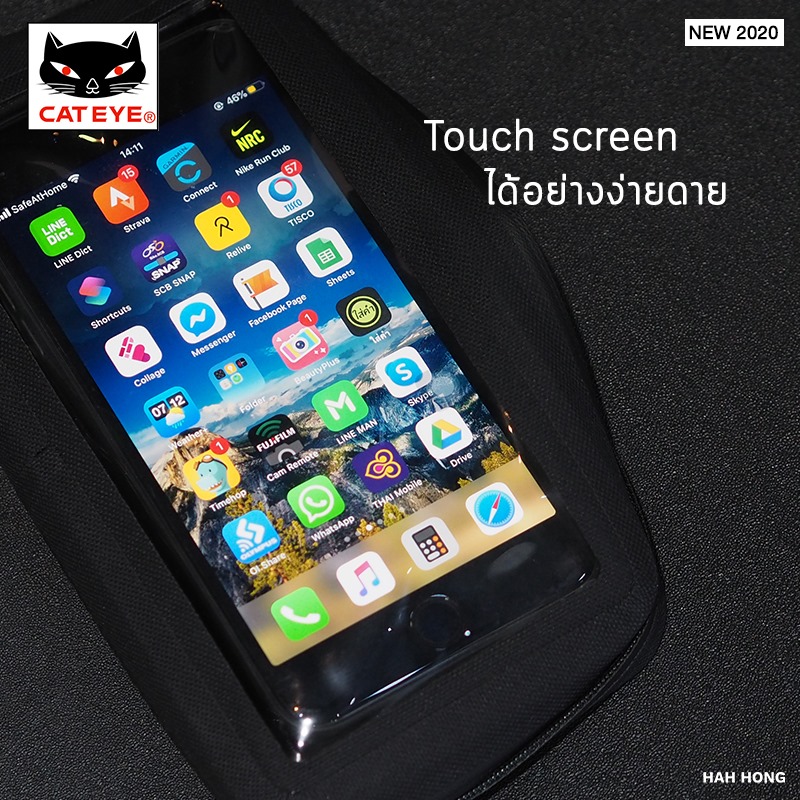 กระเป๋าอเนกประสงค์สำหรับการปั่นจักรยาน CatEye Cycling Pouch