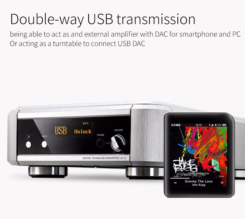 ขาย Shanling M1 เครื่องเล่นเพลง Hifi จิ๋วรองรับ Bluetooth4.0 , DSD , ชิป AK4452 , USB typc C