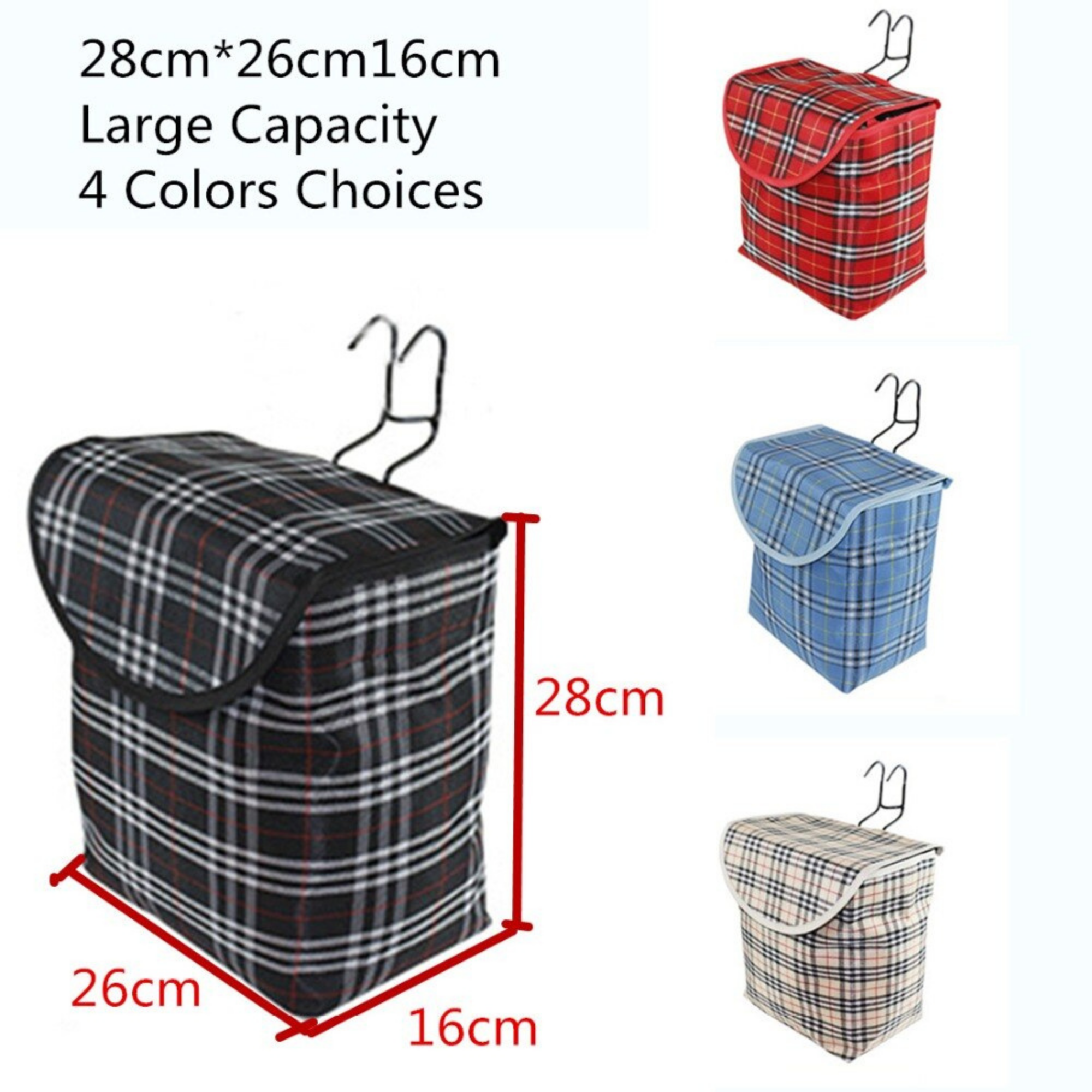 กระเป๋าติดรถจักรยานหน้าแฮนด์ แบบทรงเหลี่ยม