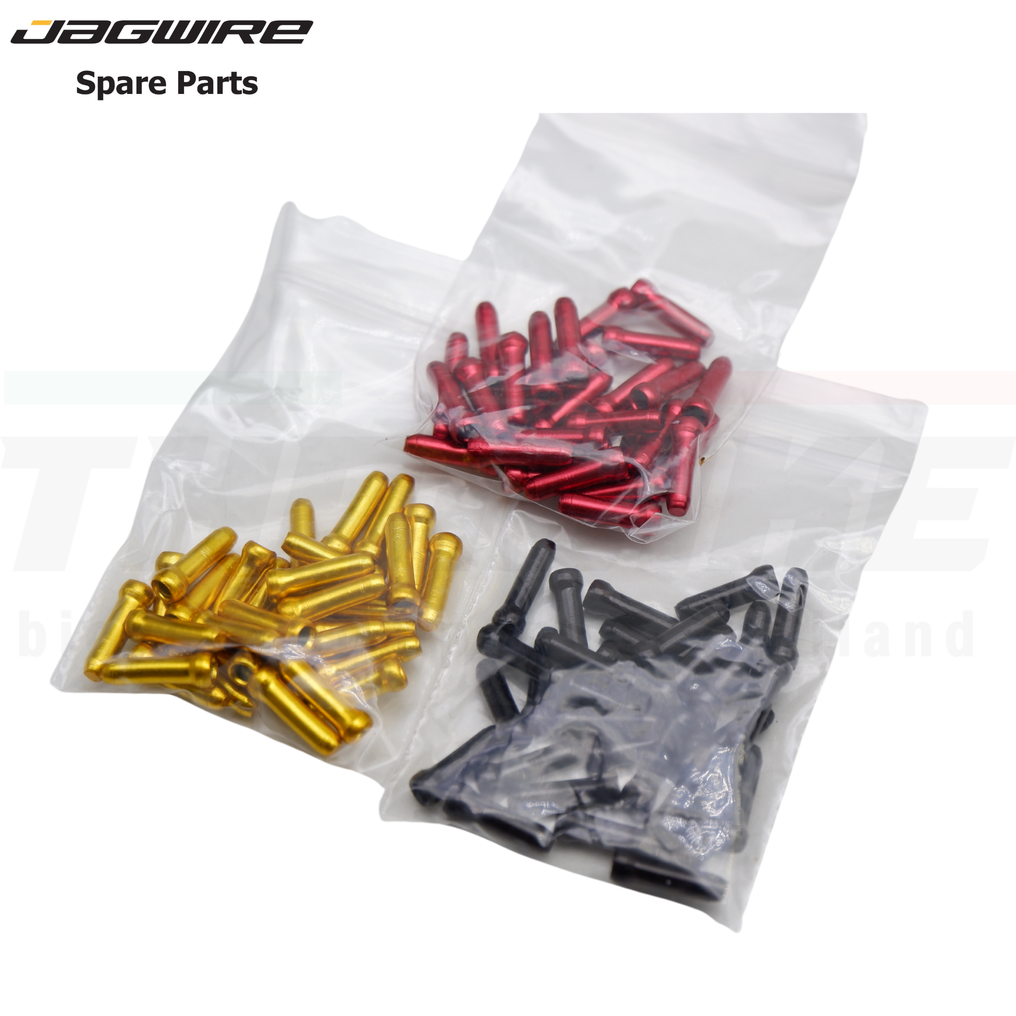 ปิดปลายสายจักรยาน สายเกียร์ สายเบรค JAGWIRE JCHA074 60ชิ้น