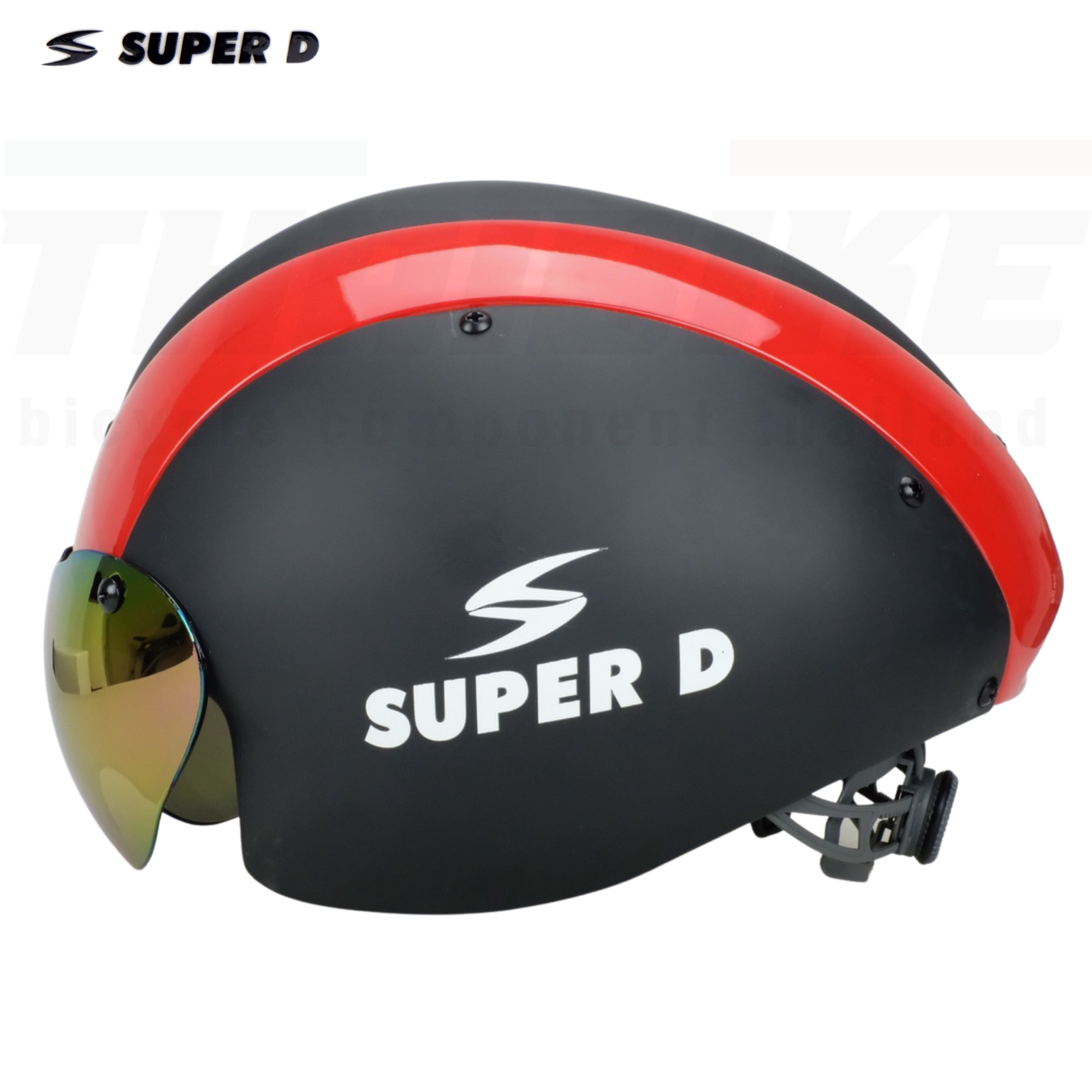 🚴♂️ หมวกกันน็อคจักรยาน SUPER D แบบแอร์โร่ว์ 2in1