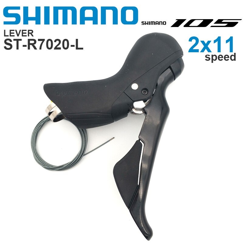 ชุดดิสเบรก SHIMANO 105 ประกอบเสร็จ มือเกียร์/ก้ามดิส/สาย หน้า+หลัง R7070 R7020