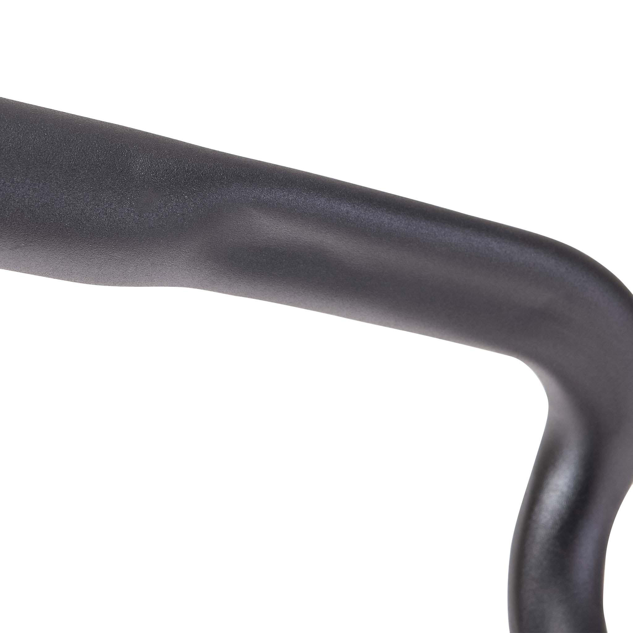 แฮนด์จักรยานเสือหมอบ SHIMANO PRO LT COMPACT ERGO สีดำ