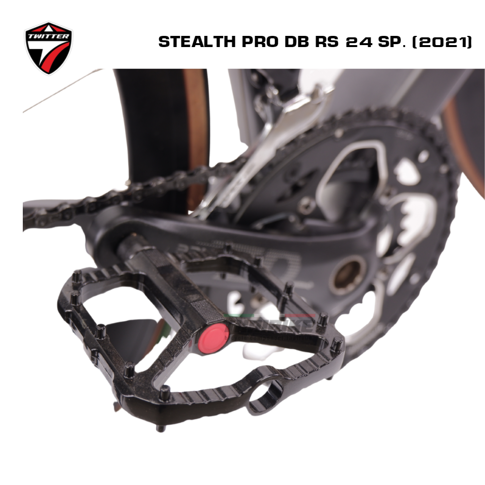ดิสเบรค รถจักรยานเสือหมอบคาร์บอน 24 เกียร์ T.WITTER Stealth DB PRO RS 24
