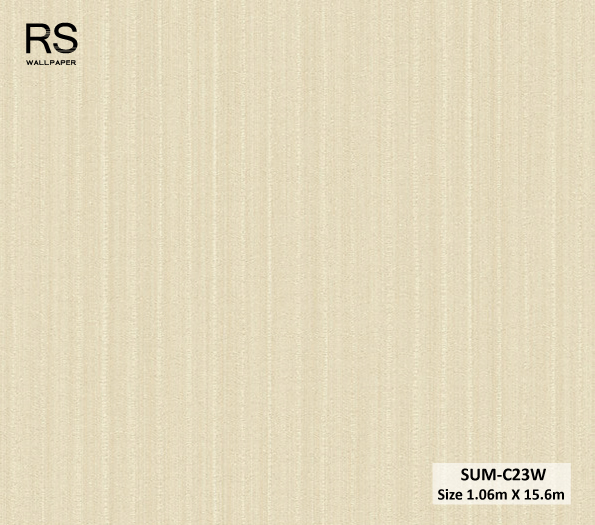 วอลเปเปอร์ สีครีมเบจ SUM-C23W