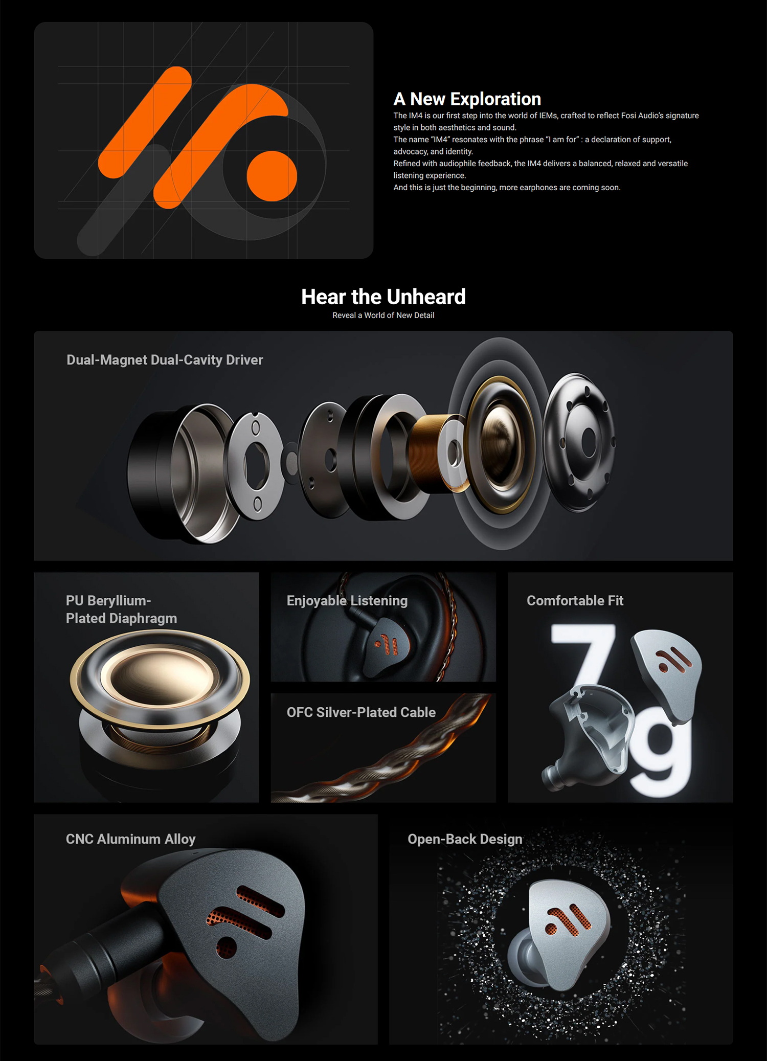 Fosi Audio IM4 หูฟัง IEMs รุ่นแรกของแบรนด์ ไดรเวอร์ Dynamic ไดอะแฟรมเคลือบเบริลเลียม ประกันศูนย์ไทย