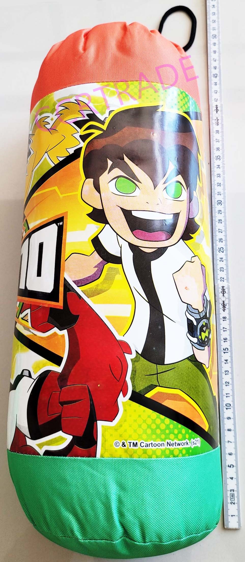 ชุดชกมวยเบนเทน+นวม 2 ชิ้น 14x42 ซม.(ลิขสิทธิ์แท้)(1x3)