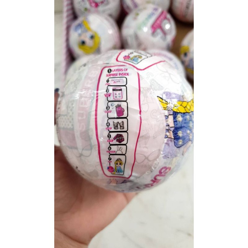 ไข่เซอร์ไพรส์ lol เจ้าหญิง 🎠10*10 เซน 🎠น่ารักมากก 🎀 🦋แจกเด็กๆได้ค่า งานดี