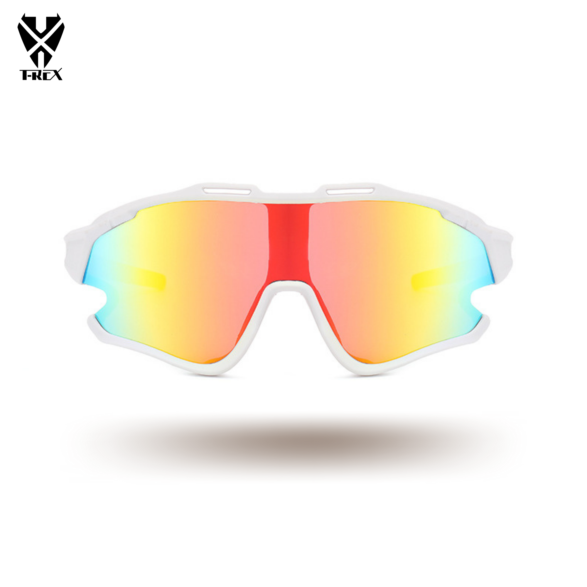 แว่นตาปั่นจักรยาน T-REX 8303 กันแดด กันลม กันฝุ่น UV แว่นกันแดด แว่นปั่น