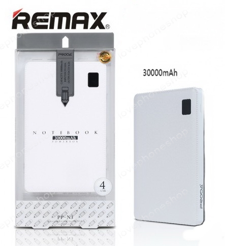 แบตสำรองสุดเทพ Proda Note Book Power bank แบตสำรอง 30000 mAh แท้!! (ส่งฟรี)