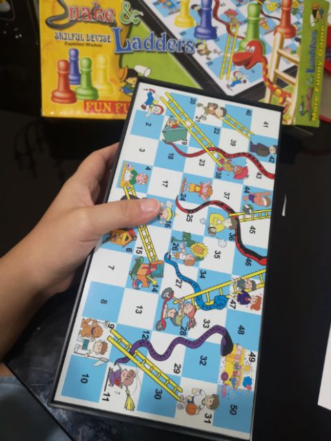 เกมบันไดงูแม่เหล็ก ไซต์ใหญ่ 20 เซน พกพาง่าย