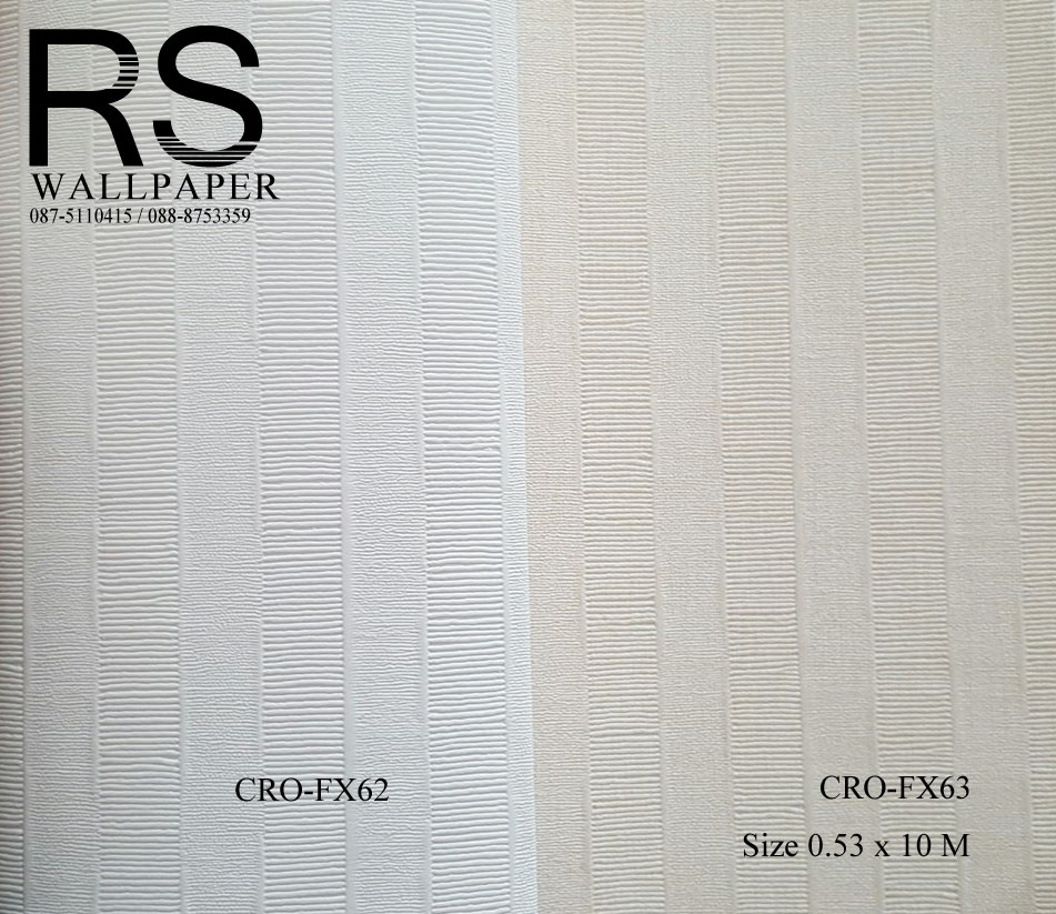 วอลเปเปอร์พื้นสีขาว CRO-FX62-FX63