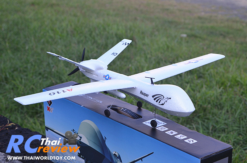MQ-9 Reaper (UAV RC) โดรนพิฆาตรติดอาวุธ