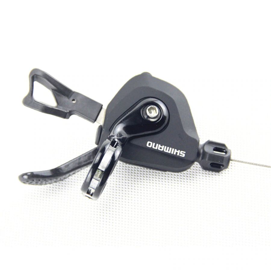 มือเกียร์จักรยาน SHIMANO 105, สำหรับใส่แฮนด์ตรง SL-RS700, R/L, 2X11-SPD, สีดำ